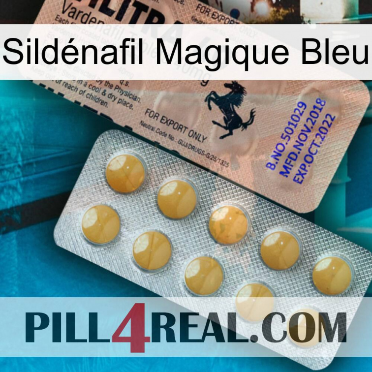 Sildénafil Magique Bleu 41
